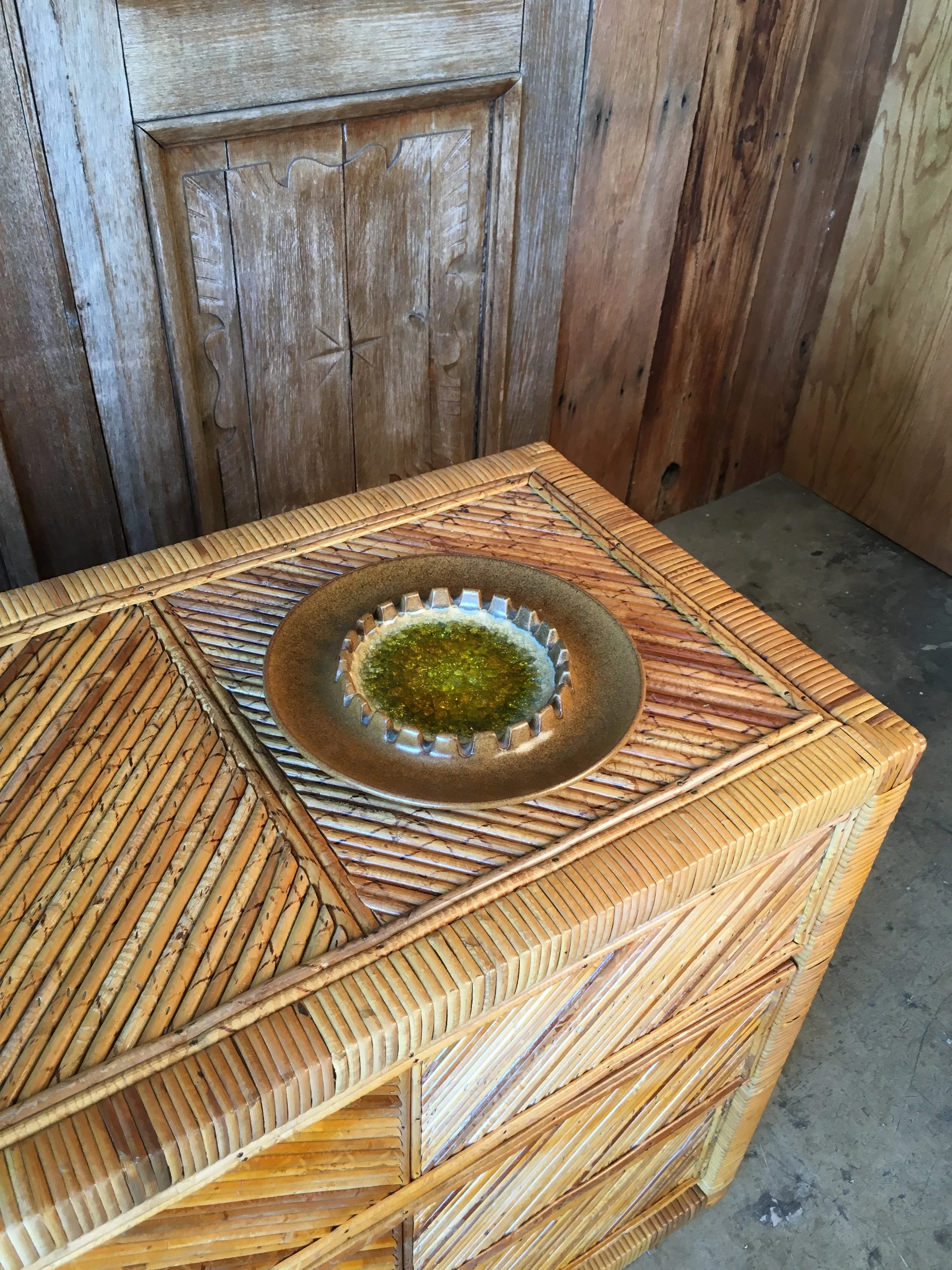 California Studio Pottery Ashtray by Robert Maxwell, 1965